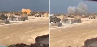 Üssün vurulduğunu gören ABD askerinden olay tepki: O benim kamyonumdu lan