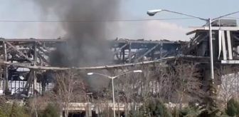 12 bin kişilik stadyum da savaşa boyun eğdi