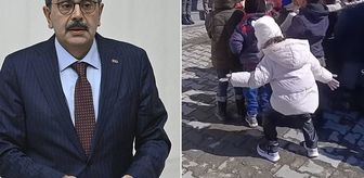 'Kabe'de hacılar' ilahisi ile dans eden öğrenci Bakan Tekin'e soruldu