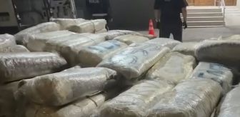 İzmir'de 1 tonu aşkın uyuşturucu ele geçirildi