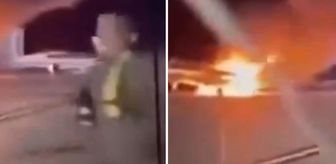 İsrail jetleri alev alev yandı, pilotlar böyle kaçtı