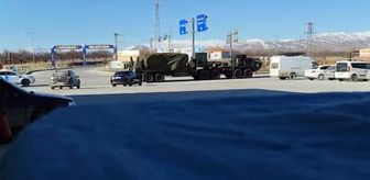 Malatya'ya konuşlandırılacak patriot için sevkiyatlar sürüyor