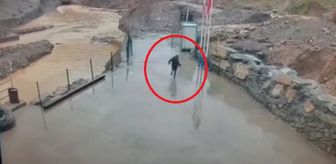 Görüntü Şırnak'ta kaydedildi: Ölümden kaçış anı anbean kamerada