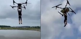 Hemşehrisine özenen çiftçi, dronla hüsran yaşadı