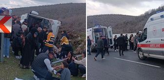 Mardin'de facianın eşiğinden dönüldü: Midibüs kazasında 21 kişi yaralandı