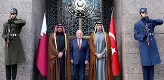 Bakan Güler, Katar Emiri'nin kardeşlerini kabul etti