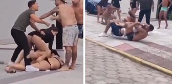Brezilya'nın en lüks plajında eğlence değil vahşet yaşandı