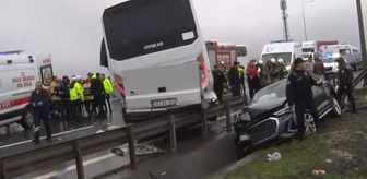 İstanbul'daki zincirleme kazada mucize! Şehit polis hayata döndü