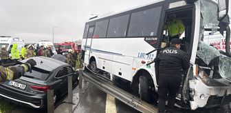 Zincirleme trafik kazasında yaralanan polis memuru Mustafa Aydın'dan acı haber
