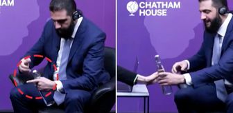 Ahmed Şara'nın zor anları: İmdadına kadın sunucu yetişti