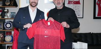 Sinan Akçıl, TFF Başkanı İbrahim Hacıosmanoğlu'nu ziyaret etti
