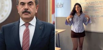 Kadın öğretmenin videosunu izleyenler Bakan Tekin'i etiketledi