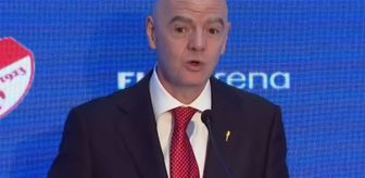 Infantino'dan bomba Türkiye tezahüratı! Salonda alkış tufanı koptu