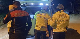 Bolu'da polis, durdurduğu aracın sürücüsüne hangi suçtan ceza yazacağını şaşırdı