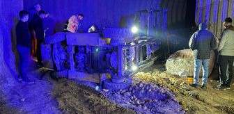 Patates deposunda devrilen forkliftin operatörü öldü