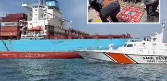 İstanbul'da Panama bandıralı gemide 106 kilogram kokain ele geçirildi