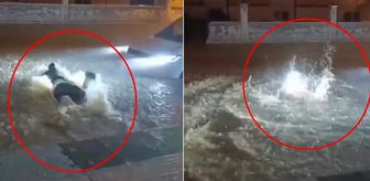Mardin'de kuvvetli sağanak sonucu cadde ve sokaklar sular altında kaldı