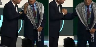 Infantino'dan skandal hareket! Filistin Futbol Federasyonu Başkanı sahneyi terk etti