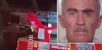Denizli'de evde çıkan yangında yaşlı çift öldü
