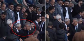 Ahmet Türk, yerine kayyum olarak atanan valiyle yan yana maç izledi