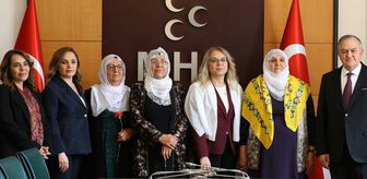 Barış Anneleri'nin ilk durağı MHP oldu! Görüşmede dikkat çeken anlar