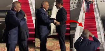 Macron ile Paşinyan birbirine zor veda etti! Defalarca sarıldılar, kalp yapıp öpücük yolladılar