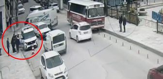 Polislerin 'heimlich' manevrası ile hayata tutundu; o anlar kamerada