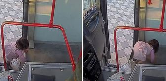 2 yaşındaki çocuk emekleyerek halk otobüsüne bindi, şoför evine giderken fark etti