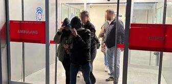 Eskişehir'deki yolsuzluk operasyonunda gözaltına alınan şüpheliler sağlık kontrolünden geçirildi