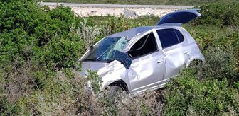 Aydın'da şarampole devrilen otomobildeki 2 kişi öldü