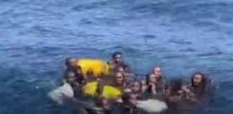 Batmak üzere olan bottaki 48 kişiyi Türkler kurtardı