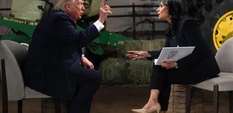 Sunucuya kızan Trump hakaretler yağdırıp canlı yayını terk etti: Ya ahlaksızsın ya aptal