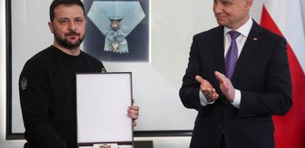 Polonya'nın en yüksek devlet nişanı, Ukrayna Devlet Başkanı Zelenski'den geri alındı