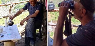 40 yıldır yaylada tek başına yaşıyor! Geceleri ayı ve kurt nöbeti tutuyor