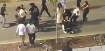 Düğün konvoyunda tekmeli, yumruklu kavga