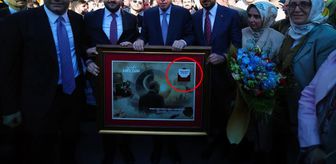 Gençlerden Erdoğan'a Babalar Günü sürprizi! Tablodaki not duygulandırdı