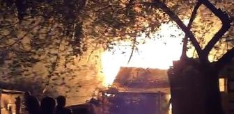 Bursa'da barakada çıkan yangında 1 kişi öldü