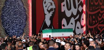 Hamaney'in naaşı Kerbela'ya getirildi: Katılanların sayısı şok etti