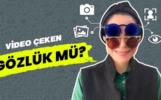 Video çekebilen gözlük mü?