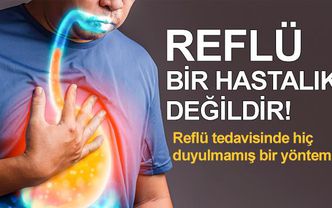 Reflünün tek çözüm yolu kalın bağırsaklardan geçer!
