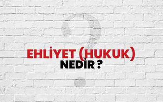 Hukukta Ehliyet Türleri