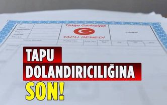 Tapu Dolandırıcılığı