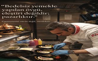 “Bedelsiz yemekle yapılan övgü, eleştiri değildir; pazarlıktır.”