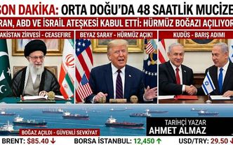 SON DAKİKA: Orta Doğu’da 48 Saatlik Mucize! İran, ABD ve İsrail Ateşkesi Kabul Etti: Hürmüz Boğazı Açılıyor!
