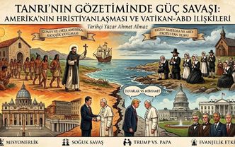 Tanrı'nın Gözetiminde Güç Savaşı: Amerika'nın Hristiyanlaşması ve Vatikan-ABD İlişkilerinin Bilinmeyenleri