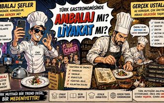 GÖRÜNEN ŞEFLER, KAYBOLAN HAKİKAT: TÜRK GASTRONOMİSİNDE “AMBALAJ” ÇAĞI