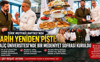 Türk Mutfağı Haftası’nda Tarih Yeniden Pişti: Haliç Üniversitesi’nde Bir Medeniyet Sofrası Kuruldu