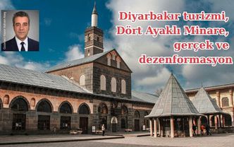Diyarbakır turizmi, Dört Ayaklı Minare, gerçek ve dezenformasyon
