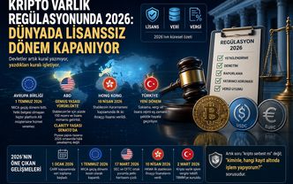 Dünyada kripto sektöründeki lisanssız dönem kapanıyor: Küresel kripto varlık regülasyonlarında 2026 yılı