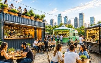 Restaurant Sektörünün Geleceği Konteyner Restorantlar ve Food Truck Dönemi Başlıyor 